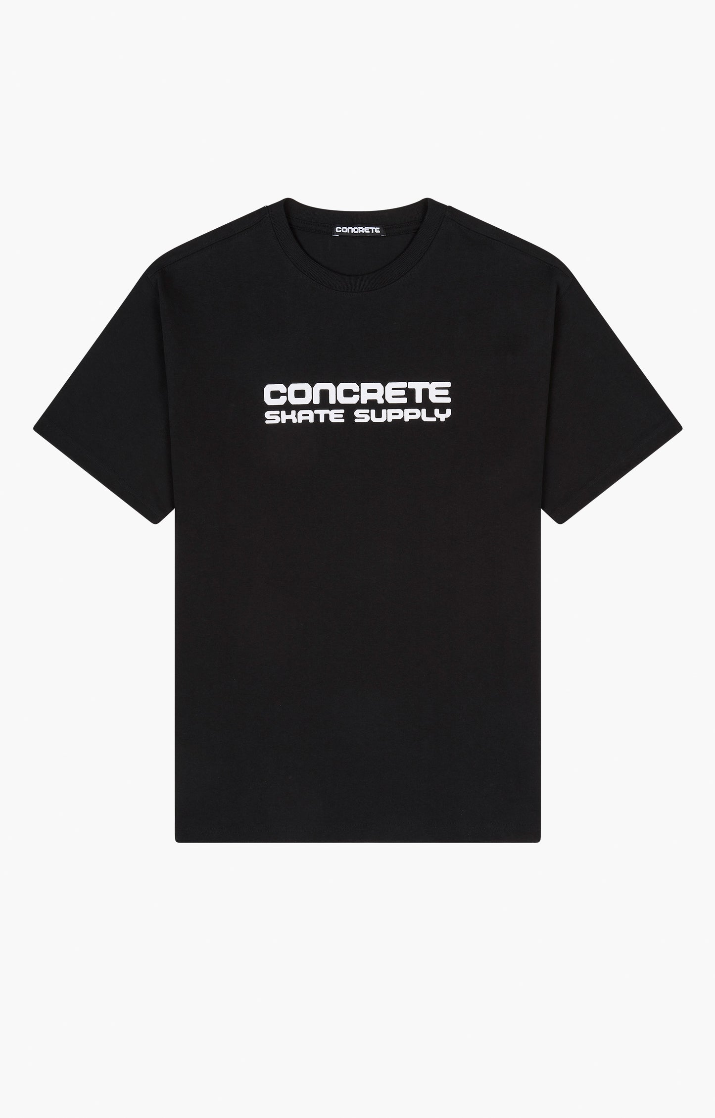 Concrete Skate Supply T-Shirt, Black