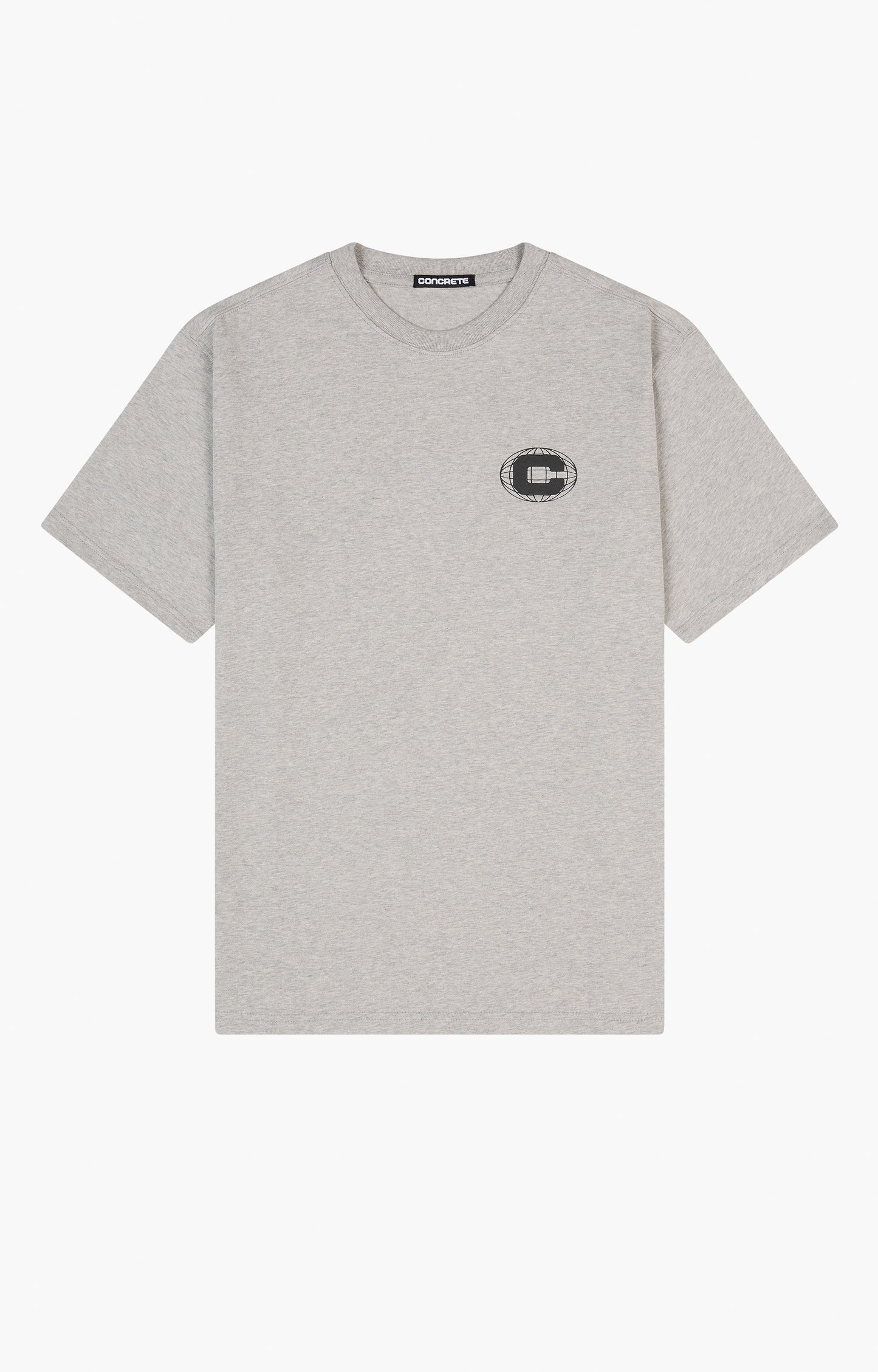 Concrete International T-Shirt, Heather Grey