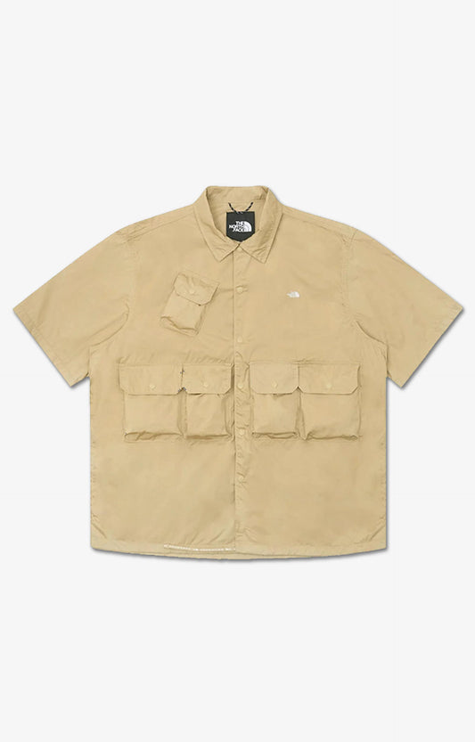 The North Face Solid Shirt, Khaki Stone