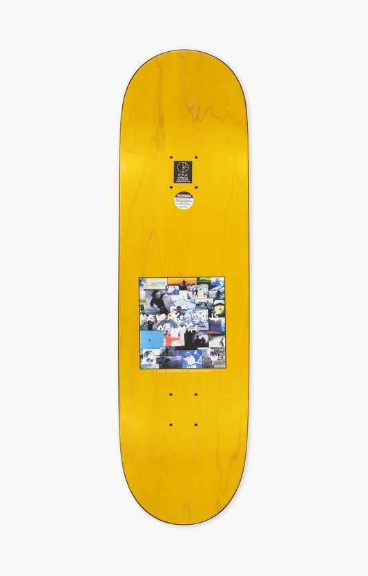 Polar Skate Co Everything Is Normal - A Skateboard Deck, Yellow