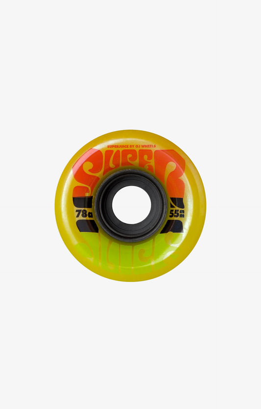 OJ Mini Super Juice 78A 55mm Skateboard Wheels, Jamaican Sunrise