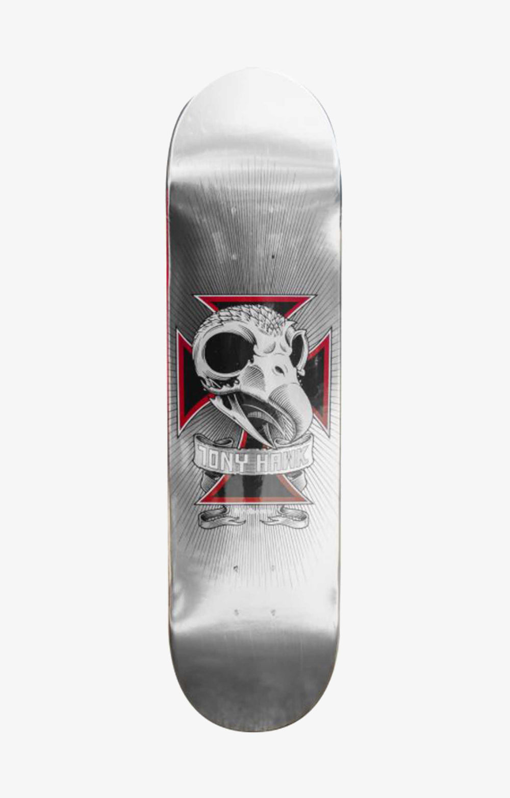 Birdhouse Hawk Skull 2 Skateboard Deck, 7.75"